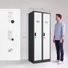 Jan Nowak Umkleideschrank Metall, 2 Abteile, abschließbar, Produktbild-Vorschau 3
