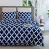 Komplet Pościeli 160x200 z 2 Poszewkami 70x80 Wzór Podgląd zdjęcia produktu 2