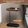 Beistelltisch C Form Couch Beistelltisch, 360° Drehbarer Produktbild-Vorschau 6