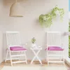 Möbel Stuhlkissen 2 Stk. Rosa 40x40x7 cm Stoff - Produktbild-Vorschau 1