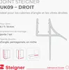 Uszczelka do drzwi prysznicowych STEIGNER 100 cm UK09 (1 Podgląd zdjęcia produktu 8