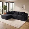Cord Modulsofa mit Tiefsitz, frei kombinierbares Ecksofa Produktbild-Vorschau 13