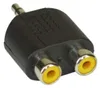 InLine® Adattatore Audio, 3,5mm Jack maschio a 2x RCA Anteprima dell’immagine prodotto 6
