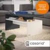 CASARIA® Tavolino Salotto da Divano 95x55x50cm Mobiletto Anteprima dell’immagine prodotto 2