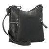 SPIKES & SPARROW Leder Umhängetasche Bronco Crossover Black Produktbild-Vorschau 5