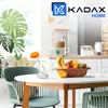 KADAX 2x Wazon Szklany Na Kwiaty 18cm Flakon Podgląd zdjęcia produktu 2