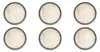 Excelsa Set di 6 piatti piani Zeus in Vetroceramica 27X3 Cm Anteprima dell’immagine prodotto 5
