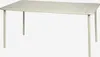 sweeek - Gartentisch aus Stahl 6-8 Plätze - Beige Produktbild-Vorschau 1