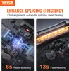 Collage of a fiber optic splicing tool in action. Anteprima dell’immagine prodotto