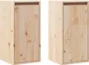 vidaXL Nástěnné skříňky 2 ks 30x30x60 cm borovice masiv Náhled obrázku produktu 1