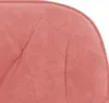 vidaXL Kancelárska stolička Swivel Pink Velvet Náhľad obrázku produktu 6