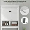 HOMCOM Meuble WC dessus de toilette meuble machine à laver Voir les images du produit 8