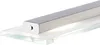 A close-up shot of a metallic bar resting on a clear glass surface, against a white background. Produktbild-Vorschau