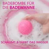 3x Home-Flair Einhorn Badebombe - große Badekugel - Rosa Produktbild-Vorschau 4