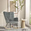 Fauteuil à bascule HOMCOM, fauteuil à bascule aspect Voir les images du produit 7