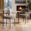 Hawthyhome  Chaises de salle à manger (2 pièces) Teddy Voir les images du produit 2
