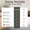 A comparison table highlighting the advantages of K-Möbel products over other brands. Produktbild-Vorschau