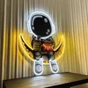 Astronaut neonový nápis pro nástěnné dekorace noční světla Náhled obrázku produktu 3