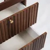 Rodan Waschbeckenunterschrank 80cm - Geriffelt Walnuss - Produktbild-Vorschau 13