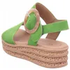 Gabor 44.550 Damen Sandalette - Riemchen Sandalen grün Produktbild-Vorschau 37