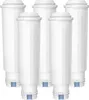 A group of five white water filter cartridges are arranged in a row against a white background. Produktbild-Vorschau
