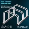 MONZANA® Rastrelliera per Biciclette 3 Posti per Pneumatici Anteprima dell’immagine prodotto 9