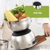 HI NATURE™ Set di 3 ciotole in acciaio inox con coperchio, Anteprima dell’immagine prodotto 2