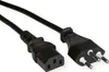 Síťový kabel VALUE T12 na C13, černý, 3 m Náhled obrázku produktu 1