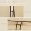 HOMCOM Stoffschrank, Faltschrank, Kleiderschrank mit Produktbild-Vorschau 5