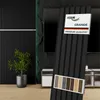 HEXIM Akustikpaneele 140x30cm Holz Grande - Wandpaneele Produktbild-Vorschau 1