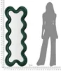 FURNLUX, espejo de pared modelo Monica, color verde. Vista previa de la imagen del producto 9