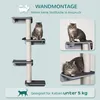 PawHut Arbre à chat mural, mur d'escalade pour chat, meuble Voir les images du produit 4