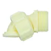A close-up studio shot of a plastic plumbing fitting. Produktbild-Vorschau