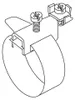 KLEINHUIS Erdungsbandschellen, 17,5-114 mm Rohr-Dm., 1 Stk. Produktbild-Vorschau 3