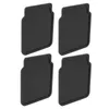 4x Schmutzfänger universal Gummi 23x20cm schwarz für Produktbild-Vorschau 1