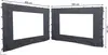 2 Seitenteile mit PE Fenster 300x197cm für Rank Pavillon Produktbild-Vorschau 1
