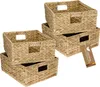 Flechtkorb HMF 37243-S4 4er Set für Kallax 30x34x15 cm Produktbild-Vorschau