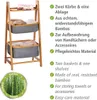 WENKO Regal Mod. Nori mit 2 Körben, aus Bambus, aus Bambus Produktbild-Vorschau 3