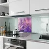 Küchenrückwand Spritzschutz Glas mit Motiv Lavendeltraum 40 Produktbild-Vorschau 2