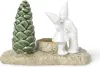 Kähler Christmas Tales Christmas Kiss H11.5 weiss Produktbild-Vorschau 1