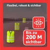 2x Warnwesten Auto gelb ISO20471 - Pannenweste 2024 & 2025 Produktbild-Vorschau 3