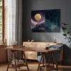 murando - Akustikbild Bilder XL Set Landschaft mit Mond Produktbild-Vorschau 8