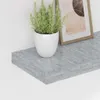 vidaXL Závěsné police 2 ks. Betonově šedá 60x23,5x3,8 cm Náhled obrázku produktu 4