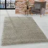 Homebyhome Hochflor Teppich Uni Einfarbig Modern Shaggy Produktbild-Vorschau 1