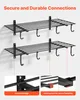 SucceBuy Set di 2 scaffali da garage 1219x615x305 mm per Anteprima dell’immagine prodotto 4