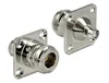 Delock Adapter N Buchse > SMA Buchse zum Einbau Produktbild-Vorschau 2