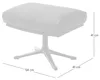 home24 Hocker mit Kreuzfuß Produktbild-Vorschau 8