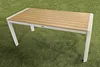 Gartenmöbel Alu / WPC 7-TLG. weiß / Braun Sitzgruppe Produktbild-Vorschau 6