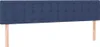 vidaXL Boxspringbett mit Matratze Blau 180x200 cm Stoff Produktbild-Vorschau 5