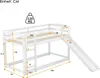 Flieks Etagenbett 90x200cm, Hochbett mit Leiter, Kinderbett Produktbild-Vorschau 7